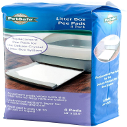 Petsafe Litter Box Pee Pads 4 pk