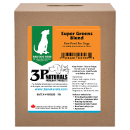 3P Naturals Dog Super Greens Blend 4/0.25 lb