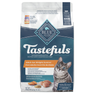 Blue Cat Tastefuls Adult Weight Control Chk&BrRice 15 lb
