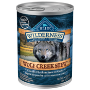 Blue Dog Wilderness GF Wolf Creek Stew Chicken 12/12.5 oz