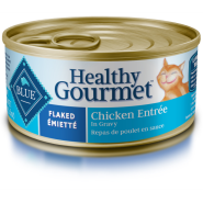 Blue Cat Healthy Gourmet Flaked Chicken in Gravy 24/5.5 oz