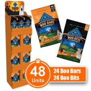 Blue Dog Halloween Boo Treats Display Shipper 48 pc