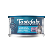 Blue Cat Tastefuls Adult Chicken Morsels in Gravy 24/3oz