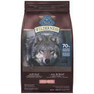 Blue Dog Wilderness High Protein +WG Adult Beef 4.5 lb