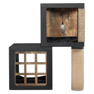 BeOneBreed Cat HabiKatt 2 Cubes & Accessories