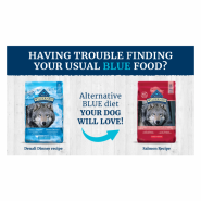 Blue Alternatives Shelf Talker Dog Wilderness Denali Dinner