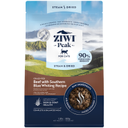 ZIWI Peak Cat Steam-Dried Beef w/S Blue Whiting 800g