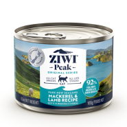 ZIWI Peak Cat Mackerel & Lamb 12/6.5 oz Cans