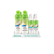 TropiClean Lime & Coconut Grooming Line Counter Display 10pc