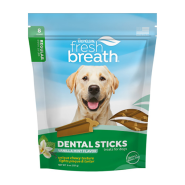 TropiClean Fresh Breath Dental Sticks Regular 8 ct