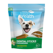 TropiClean Fresh Breath Dental Sticks Small 12 ct