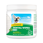 TropiClean Fresh Breath Dental Wipes 50 ct