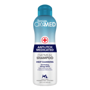 TropiClean OxyMed Medicated Anti-Itch Oatmeal Shampoo 20 oz