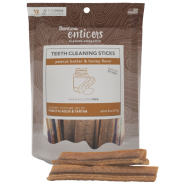 TropiClean Fresh Breath Dog Enticers Sticks PB&Honey 12ct