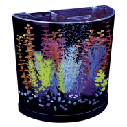 Tetra GloFish Half Moon with Blue LED Bubbler 3 gal