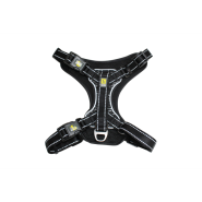 BeOneBreed Mesh Harness Black Small 17-22"
