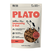 Plato Dog Wellness Chews Immunity & Gut 16oz