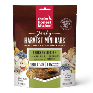 --Currently Unavailable-- HK Dog Jerky Harvest Mini Bars Chicken w/ Apple&Blubrry 4 oz