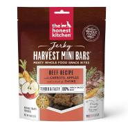 --Currently Unavailable-- HK Dog Jerky Harvest Mini Bars Beef w/ Carrots & Apples 4 oz