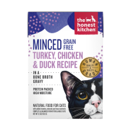 HK Cat Minced Turkey Chicken & Duck in Bone Broth 12/5.5oz
