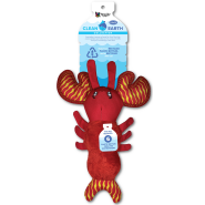 Spunky Pup Clean Earth Recycled Plush Lobster Large