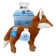 Spunky Pup Clean Earth Recycled Plush Fox Large