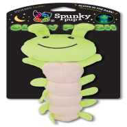 Spunky Pup Glow Plush Caterpillar Large