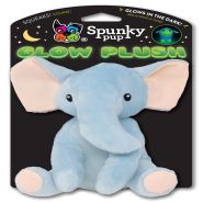 Spunky Pup Glow Plush Elephant Small
