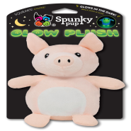 Spunky Pup Glow Plush Pig Small