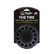 Spunky Pup The Tire Reclaimed Rubber Toy Small