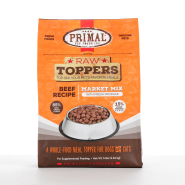 Primal Dog/Cat Raw Topper Market Mix Beef 5 lb