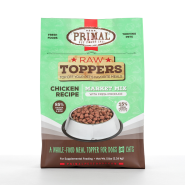 Primal Dog/Cat Raw Topper Market Mix Chicken 5 lb