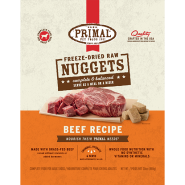 Primal Dog Freeze Dried Beef Nuggets 30oz