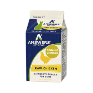 Answers Dog Detailed Raw Chicken Formula 1 lb
