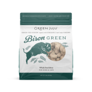 Green Juju Dog/Cat FD Whole Food Bites Bison Green 16 oz