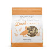 Green Juju Dog/Cat FD Whole Food Bites Duck Orange 18 oz