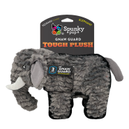 Spunky Pup Tough Plush Elephant
