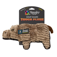Spunky Pup Tough Plush Hippo