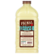 --Currently Unavailable-- Primal Frozen Raw Goat Milk Half Gallon / 64 oz