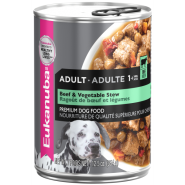 Eukanuba Adult Hearty Stew W/Beef&Vegs in Gravy 12/12.5 oz