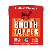 Stella&Chewys Dog Broth Topper Grass-Fed Beef 12/11 oz
