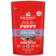 --Currently Unavailable-- Stella&Chewys Dog FD Perfectly Puppy Chkn&Slmn Patties 14 oz