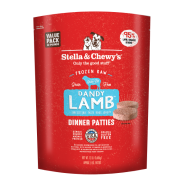 Stella&Chewys Dog Raw Dandy Lamb Patties 12 lb