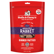 Stella&Chewys Dog FD Absolutely Rabbit Patties 25 oz