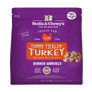 --Currently Unavailable-- Stella&Chewys Cat Raw Tummy Ticklin Turkey Morsels 3 lb