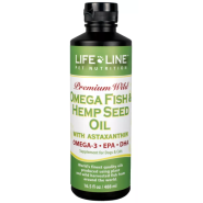 Lifeline Wild Omega Fish & Hemp Seed Oil 16.5 oz