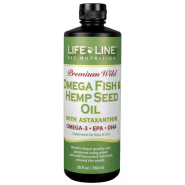 Lifeline Wild Omega Fish & Hemp Seed Oil 26 oz