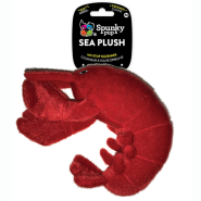 Spunky Pup Sea Plush Lobster MED