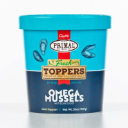 Primal Fresh Toppers Omega Mussels 32 oz