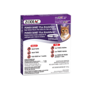 Zodiac Cat Power Band Breakaway Dual Act Flea Tick Collar